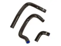 Патрубки печки Toyota Mark 2 JZX100 atmo 3шт (черный)