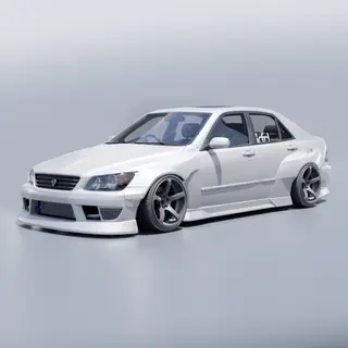 KFDteam AERO Kit TYPE2 (легкий) Lexus IS200 IS300 Toyota Altezza GXE10 SXE10 1998 — 2005
