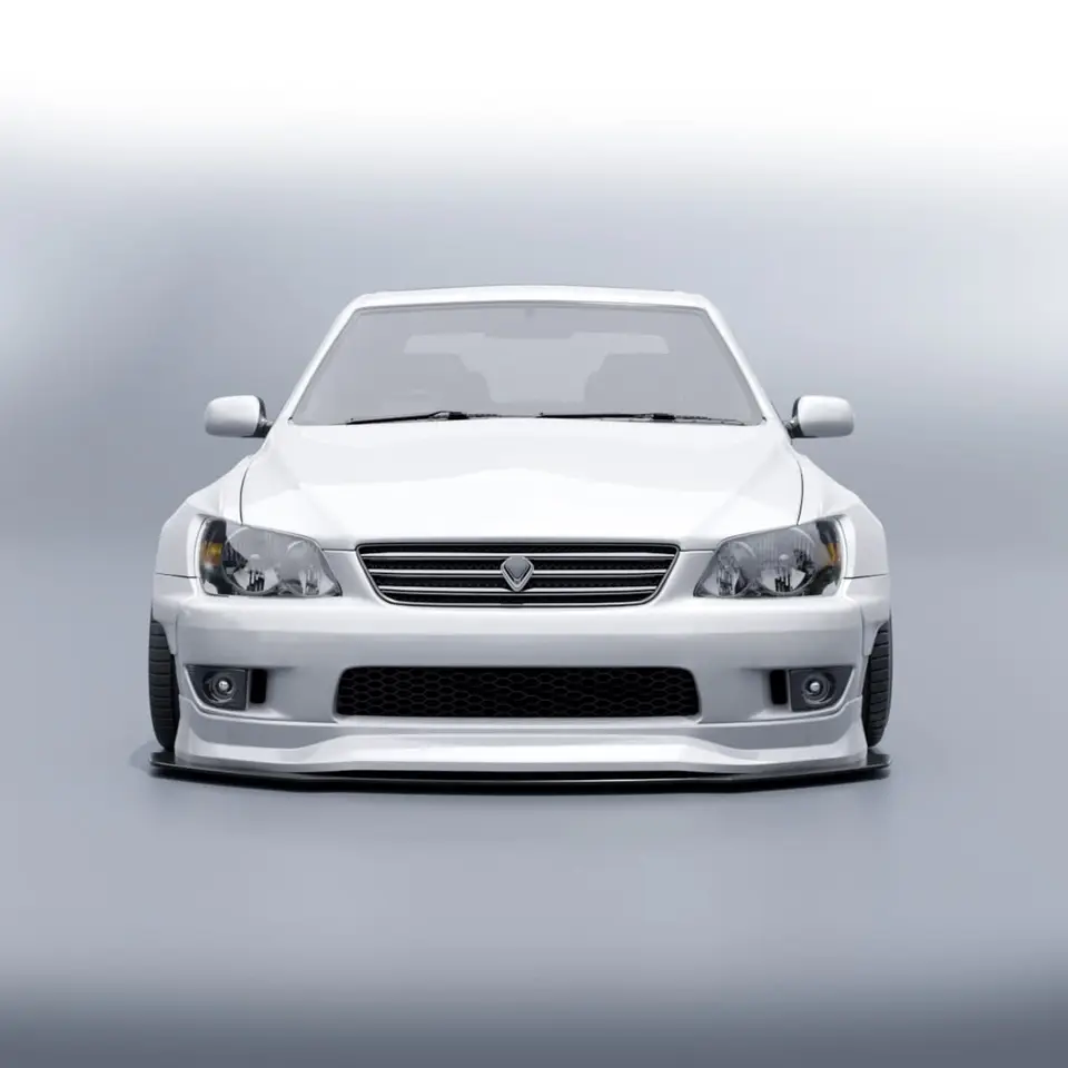 KFDteam накладка на передний бампер Lexus IS200 IS300 Toyota Altezza GXE10 SXE10 1998 — 2005