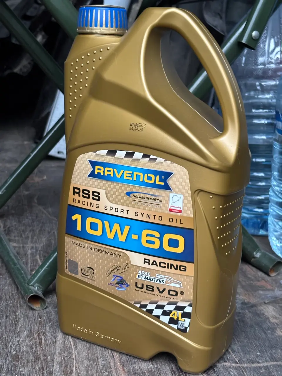 RAVENOL-ის ზეთი — ეტიკეტი და არტიკული შესამოწმებელია